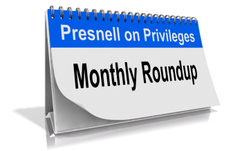 Monthly Privilege Roundup: Tribe's Tweet about Trump, the Cravath Movie & Bowe Bergdahl